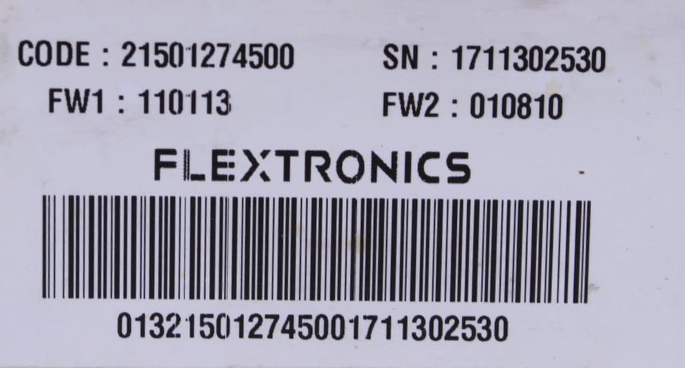 Модуль управления и индикации стиральной машины Hotpoint-Ariston CAWD 1297 (RU)