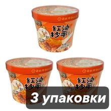 Вонтоны быстрого приготовления Xiaoxian Пряное масло 28 г x 3 шт