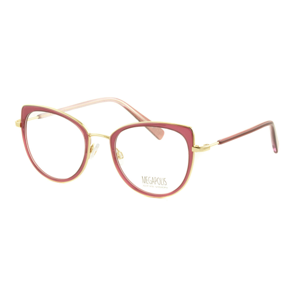 Оправа для очков Megapolis 718 Gold с футляром