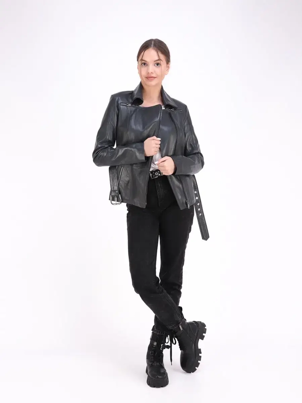 Куртка женская из натуральной кожи