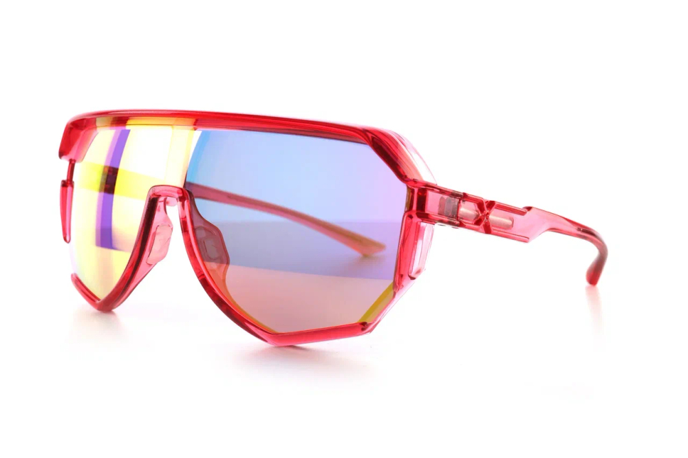 Спортивные очки HILX Newblood Shiny Crystal Pink / Pink Lens