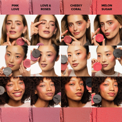 Nudestix Stax All Over Color Blush Balm - Многофункциональный макияж для глаз, губ и лица, 2,5 g