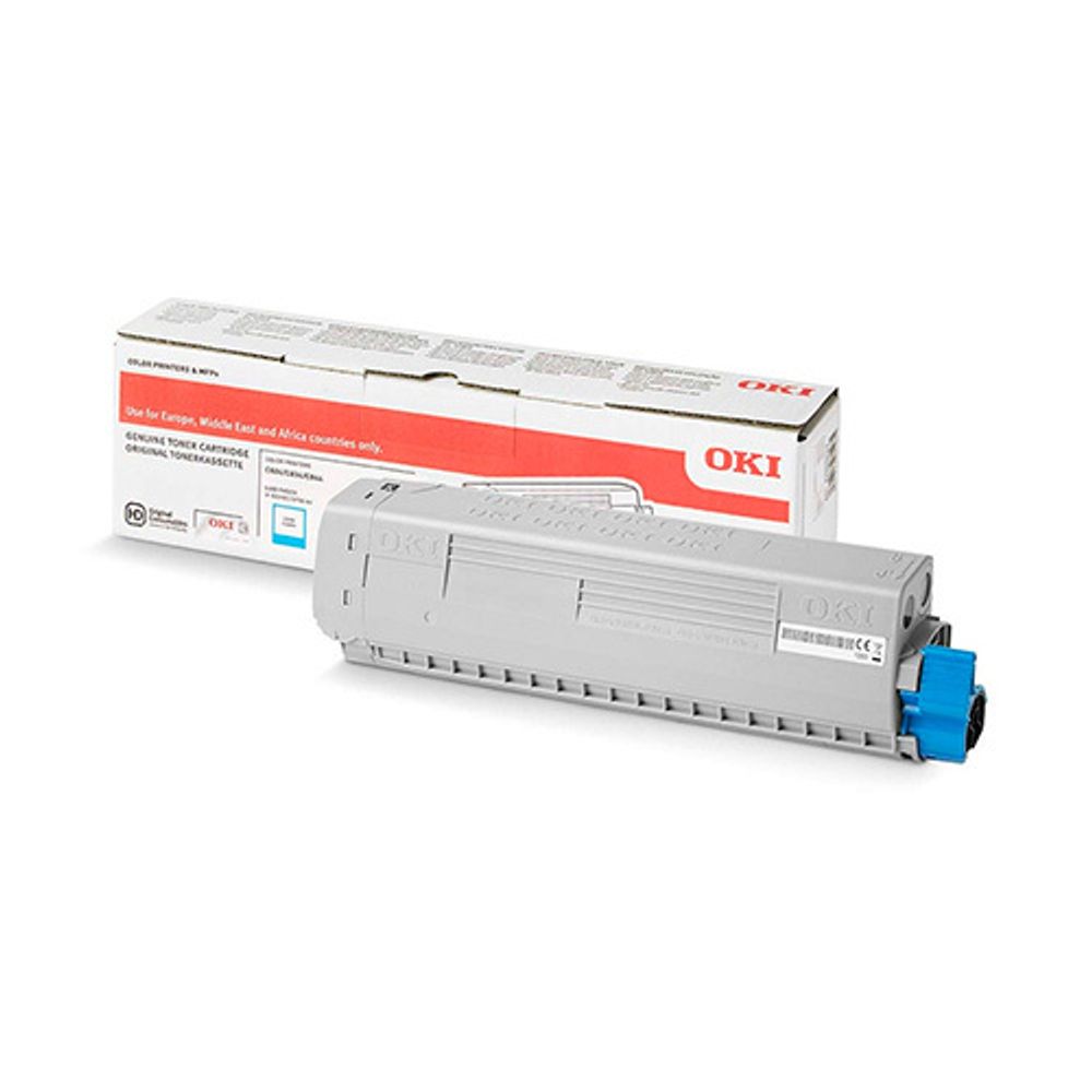 Тонер-картридж 46861323/46861307 Oki C834/C844 10К (cyan)