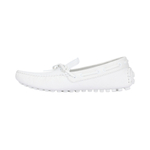 LOUIS VUITTON Arizona Moccasin Shoes "White Logo Monogram"