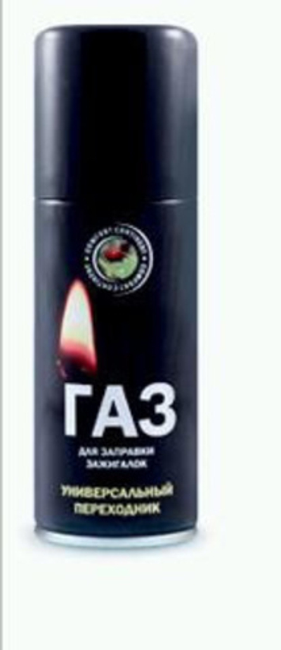 Газ для заправки зажигалок 100мл Continent comfort