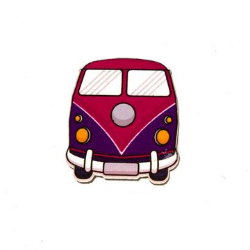 Деревянный значок. Фургон