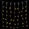Светодиодный занавес 2*9 м., 1500 теплых белых Led ламп, 220В, черный провод, Rich Led (RL-C2*9-CB/WW)