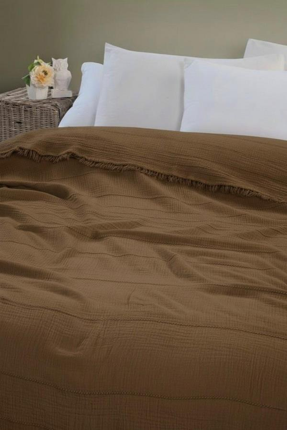 Плед муслин KOYU KAHVE 220*240 см