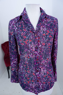 Блузка Next легкая и приятная к телу, маркировка 36, визуально на 42 размер