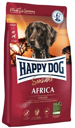 Happy Dog Sensible Africa (страус, картофель)