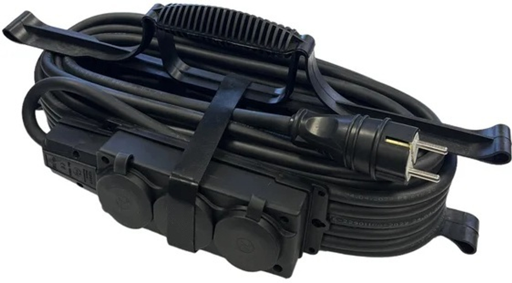 Удлинитель силовой iTOK i-CONNECT-COLOR-SUR-KG-315-3-54-10-BLACK