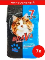 Наполнитель минеральный для длинношерстных кошек 7л