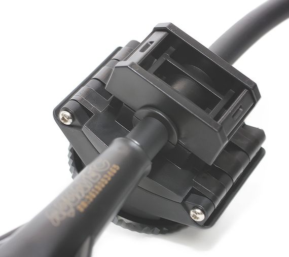 Консоль двухприборная Aquatec (манометр 400 бар + компас)