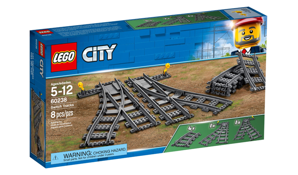 Конструктор LEGO City 60238 Железнодорожные стрелки