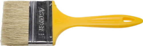 Кисть плоская STAYER ″UNIVERSAL-MASTER″, светлая натуральная щетина, пластмассовая ручка, 100мм
