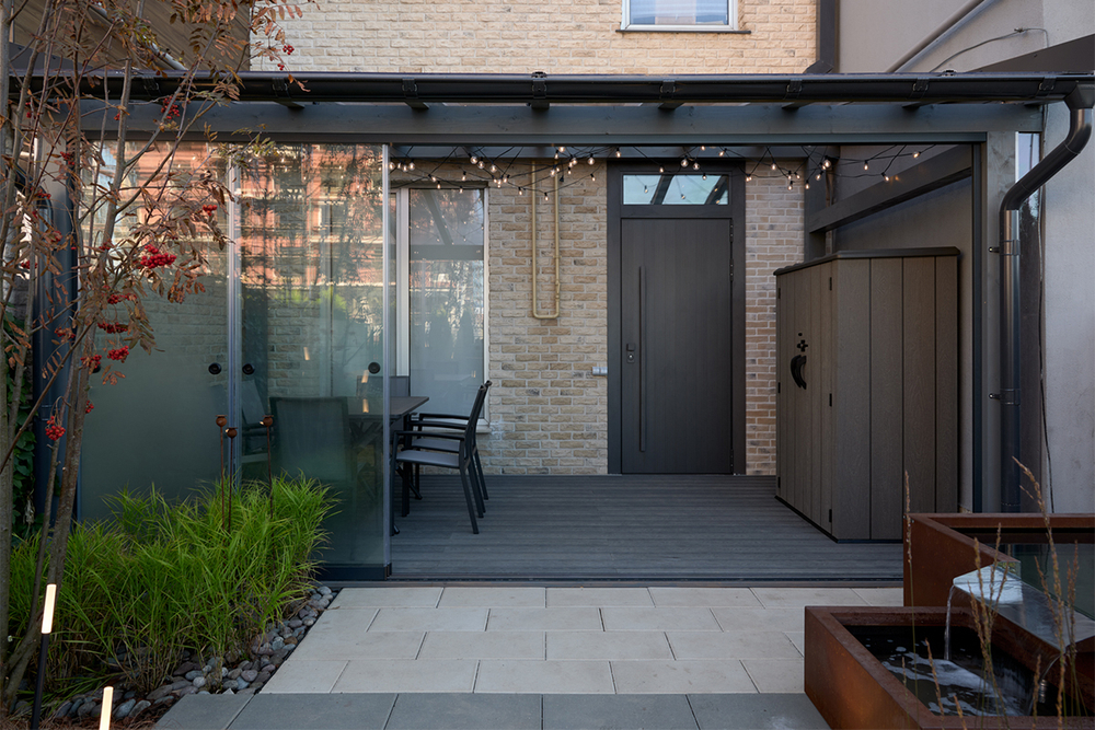 Ящик-шкаф WoodLook, 1500 л, коричневый