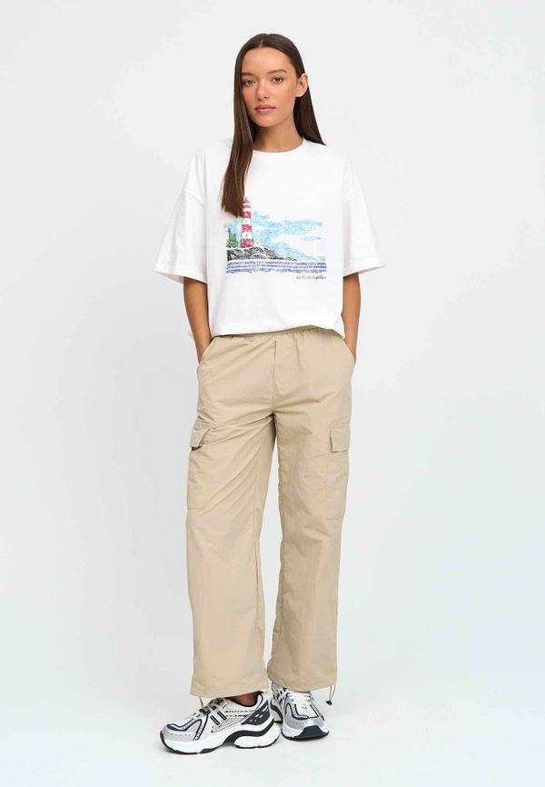 Брюки Карго бежевые - фото 7