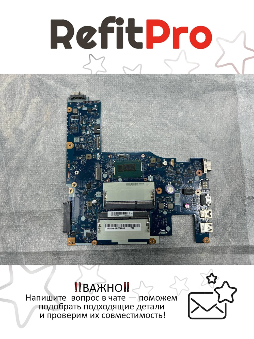 Материнская плата для ноутбука Lenovo IdeaPad G50-70 ACLU2 W8S UMA 3558U 1000M (90006541), оригинал