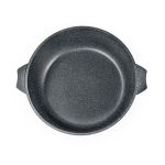 Жаровня алюминий, 30 см, антиприг, Мечта, Гранит, 35701, с крыш