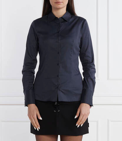 рубашка the fitted HUGO - темно-синий(50416895)