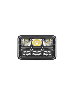 Встраиваемая светодиодная фара РИФ 167х107х81 мм 60W LED