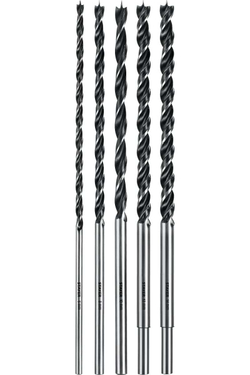 Набор сверл спиральных по дереву STAYER Maxdrill (5 шт; 6-8-10-12-14x300 мм) 2943-300-H5_z01