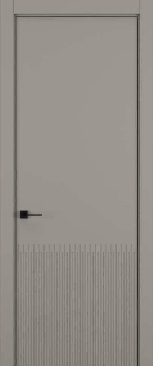 Дверь 5 VERTICAL Матовый Каменно-серый