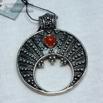 Подвеска "Лунница Царская" с натуральными камнями