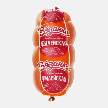 Колбаса Вязанка Филейская вареная 450г