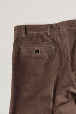 Брюки вельветовые кофейные