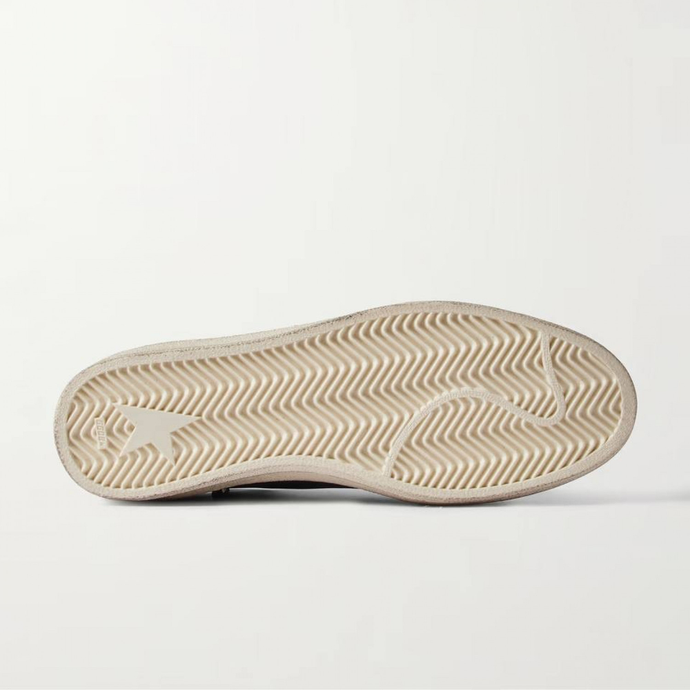 Golden Goose Ball Star / Серые / белая звезда муж