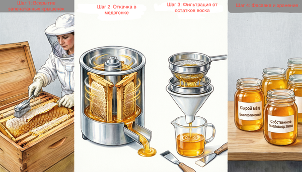 Как собирается мед Как собирается мед