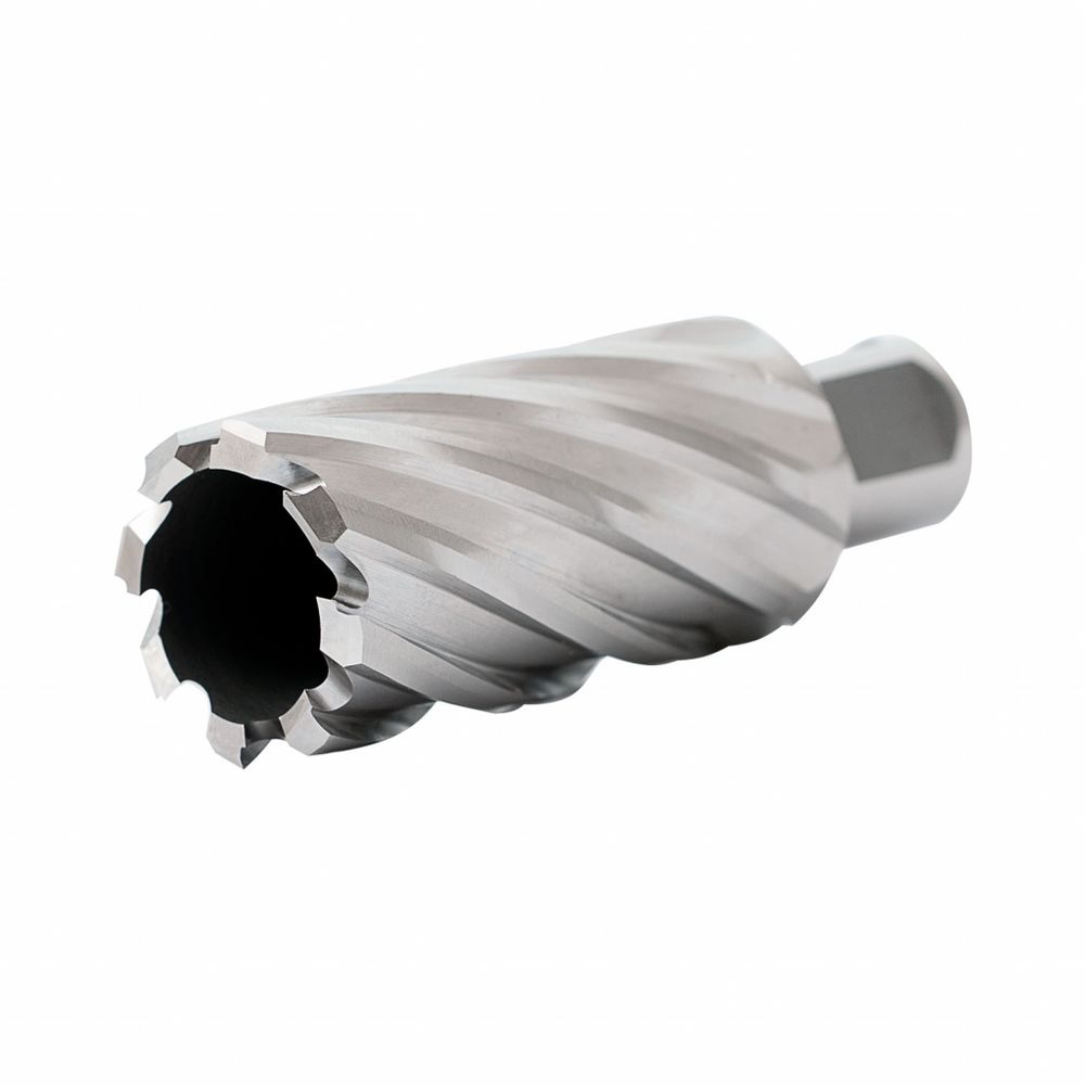 HSS-Co Корончатое сверло по металлу 28x55, weldon 19