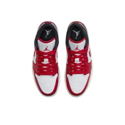 Женские кроссовки Air Jordan 1 Low 'White Gym Red' DC0774-160