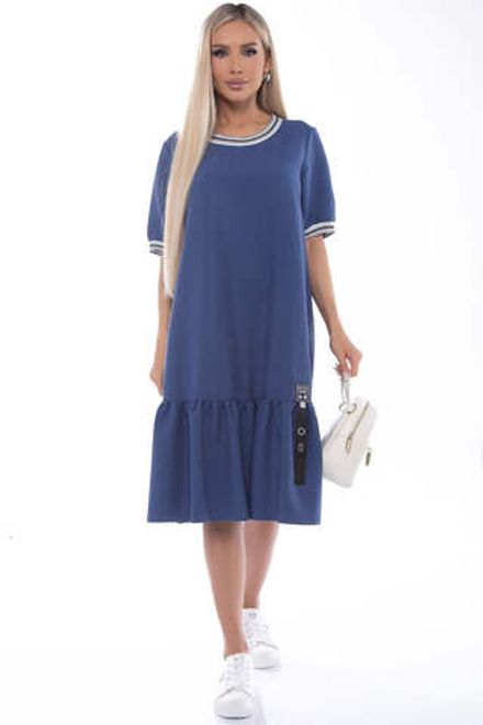 Платье "Рита" (синее) П8915 LT Collection