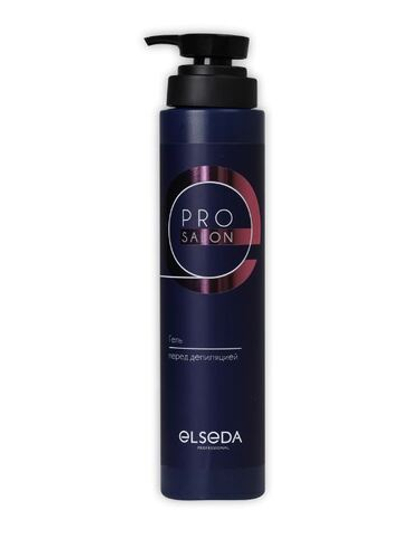 Гель перед депиляцией очищающий Elseda PRO Salon 400 мл с экстрактом клубники