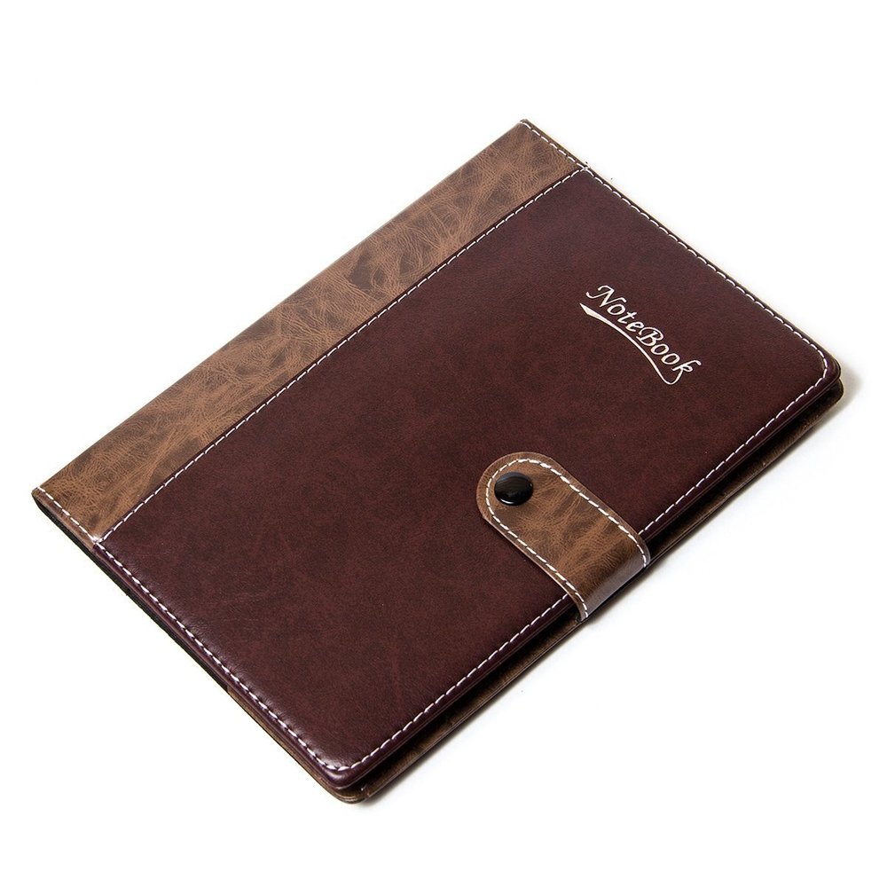 Записная книжка с авторучкой, 15,0 см * 22,0 см, 7БЦ, Alingar, иск. кожа, клапан на кнопке, 80 л., клетка