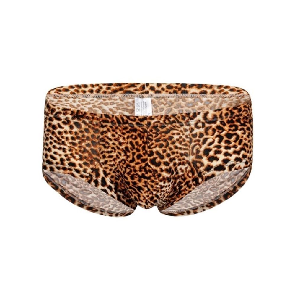 Мужские трусы Romeo Rossi хипсы леопардовые RR5014-1