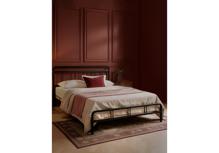 Кровать Woodville Рейк 160х200 черная