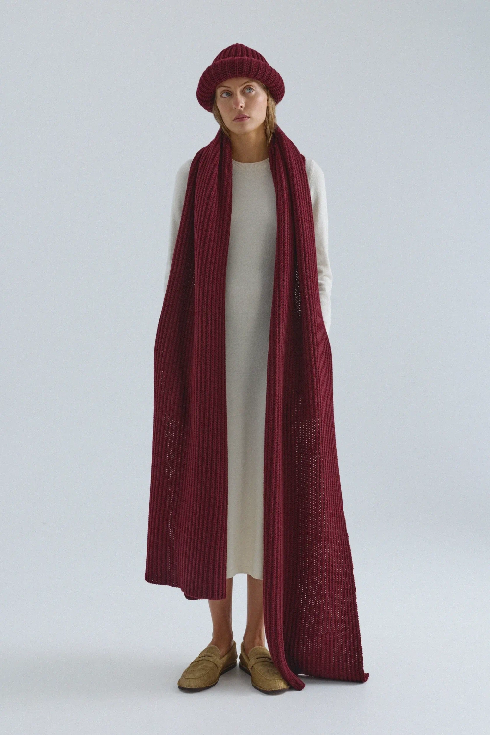 Палантин объемный