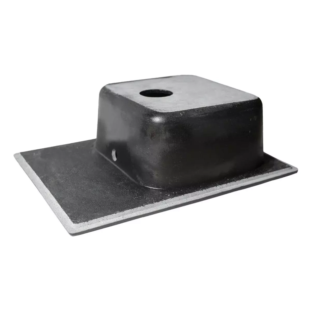 Мойка для кухни Агата AG9C1 черная прямоугольная кварцевая глянцевая 745*490мм