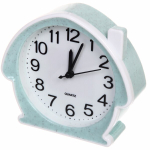 Будильник «Темари» домик зеленый 14*15,5*4,5см G58