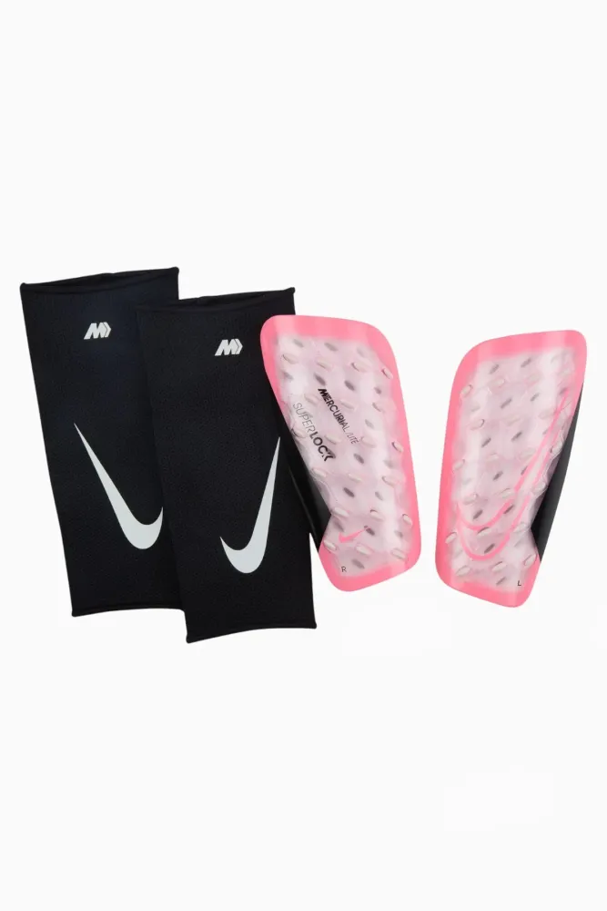 Футбольные щитки Nike Mercurial Lite SuperLock - розовый