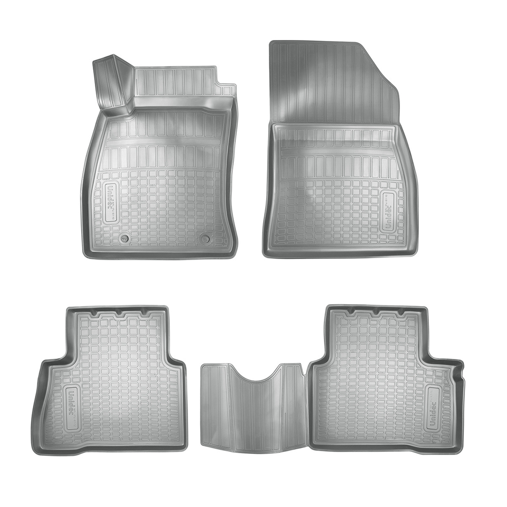 Ковры в салон Norplast/Unidec для Nissan Juke (2010-)Полиуретан,Серый, арт.NPL-Po-61-10-G