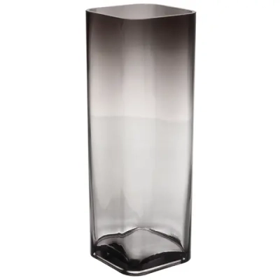 Ваза стеклянная «GREY GLASS» 11*33см