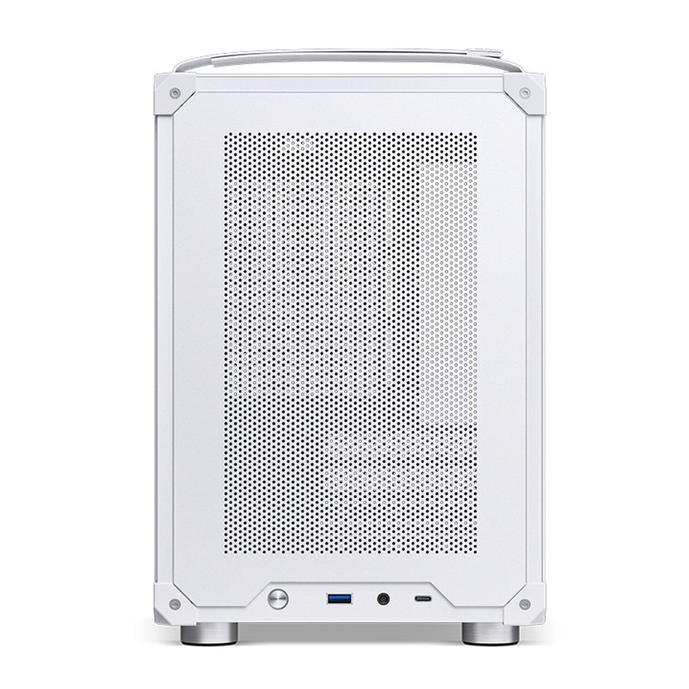 Корпус JONSBO C6-ITX, ITX, MINI-DTX, белый (без БП)
