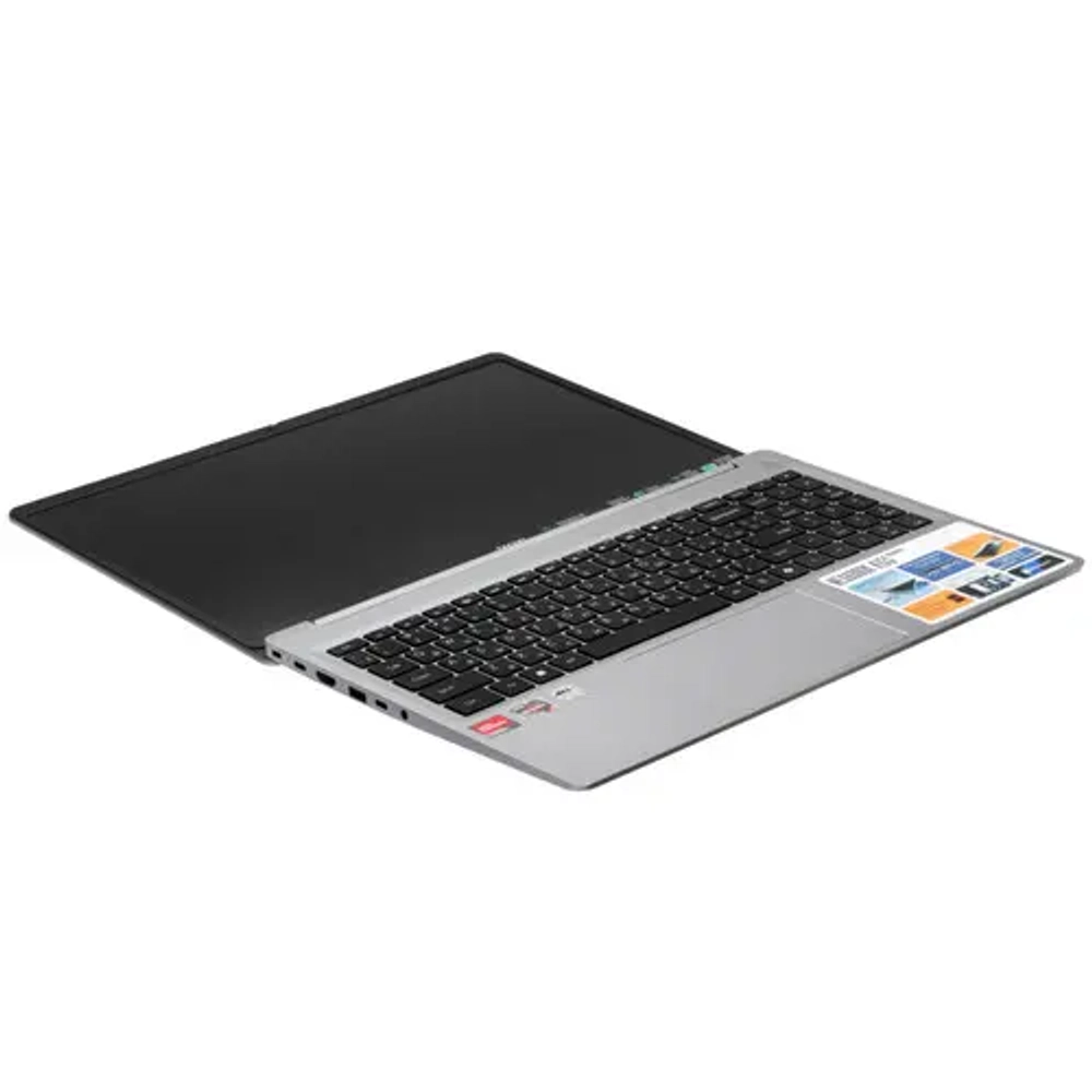 Ноутбук TECNO MegaBook K15SFA, 15.6", IPS, AMD Ryzen 5 7535HS 3.3ГГц, 6-ядерный, 16ГБ LPDDR5, 1ТБ SSD, AMD Radeon 660M, Windows 11 Home, серебристый [71005000538]