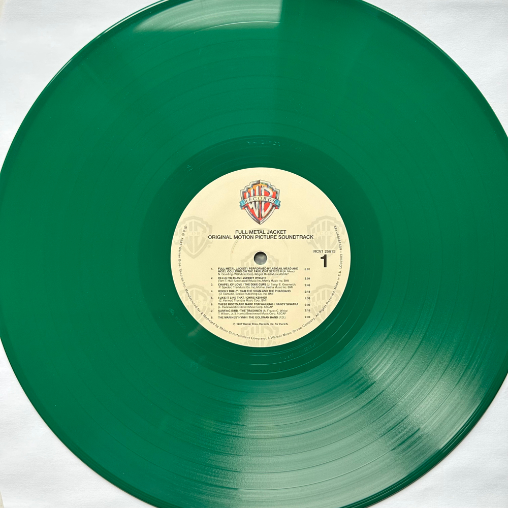 Саундтрек к фильму Цельнометаллическая оболочка (Европа 2018г.)