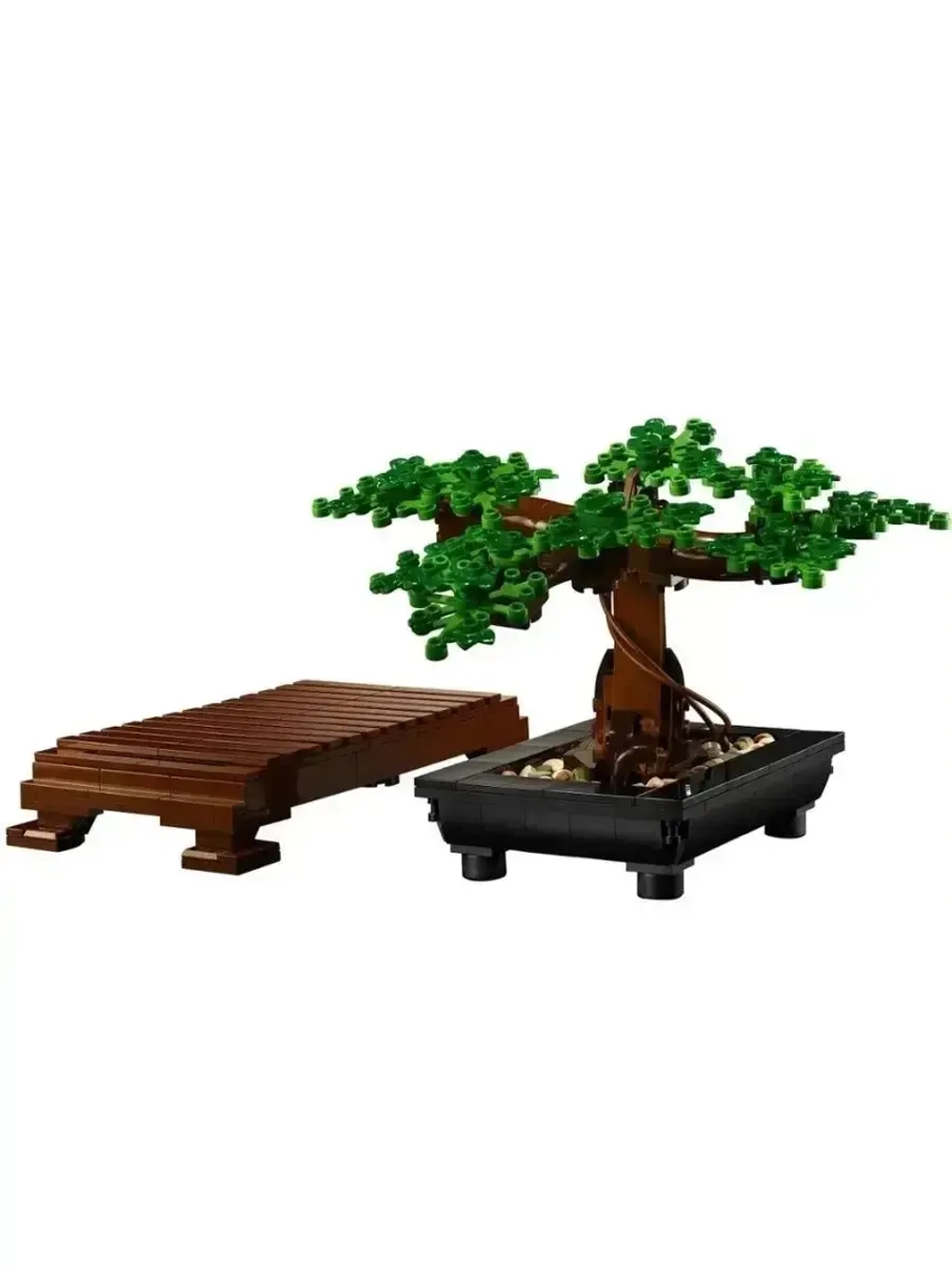 Конструктор Дерево Бонсай Подокарпус 878 деталей 19004