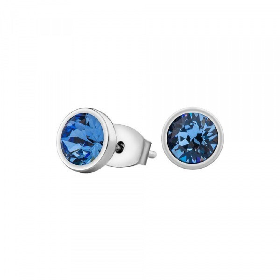 Серьги-пусеты Fiore Luna Sapphire SWE298 SA S